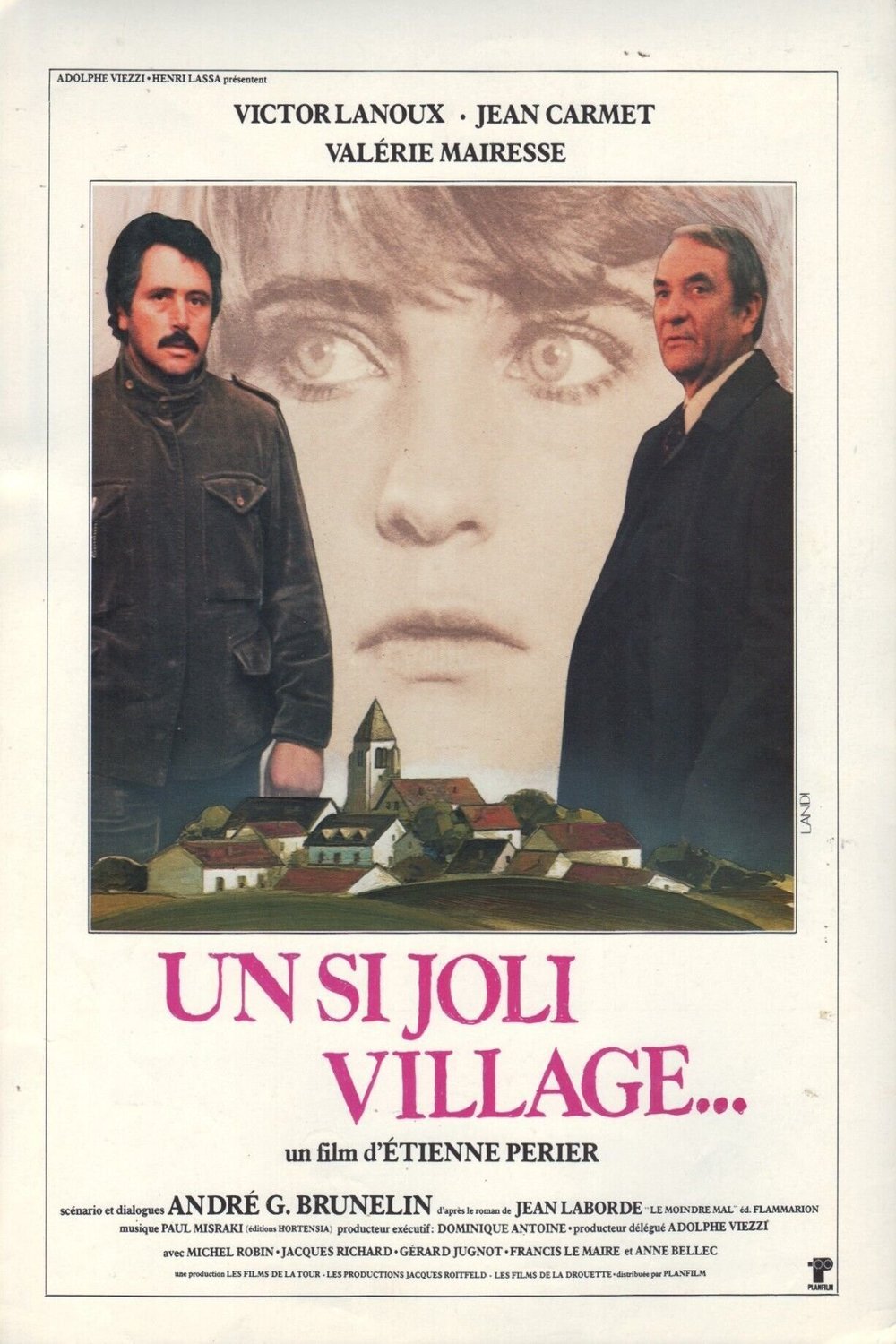 L'affiche du film Un si joli village...