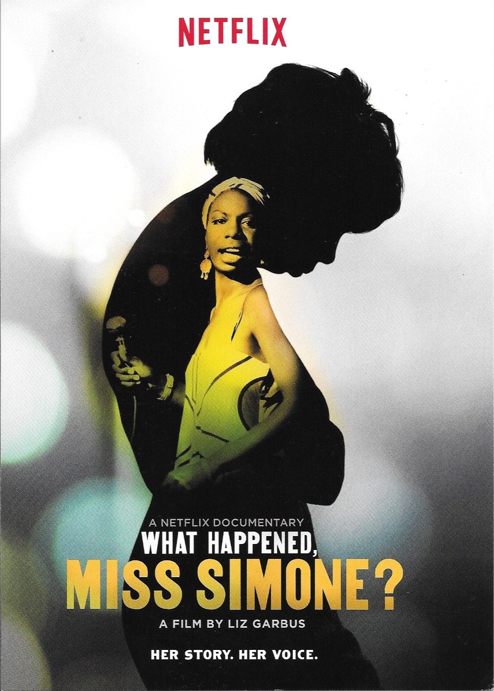 L'affiche du film What Happened, Miss Simone?