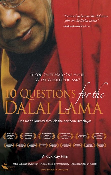 L'affiche du film 10 Questions for the Dalai Lama