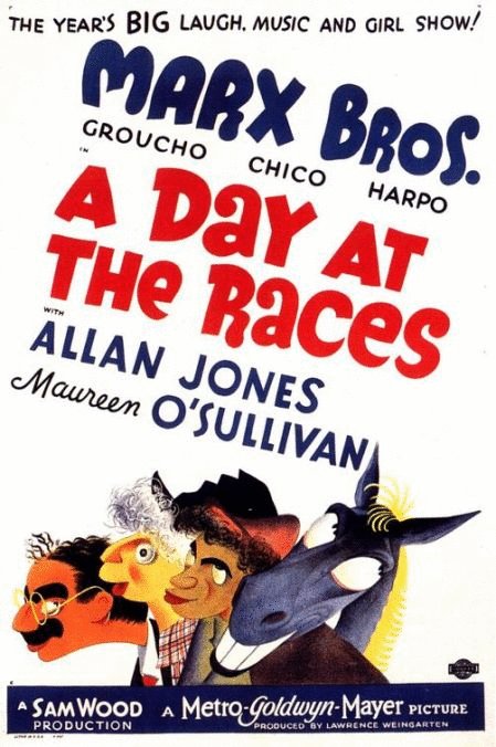 L'affiche du film A Day at the Races