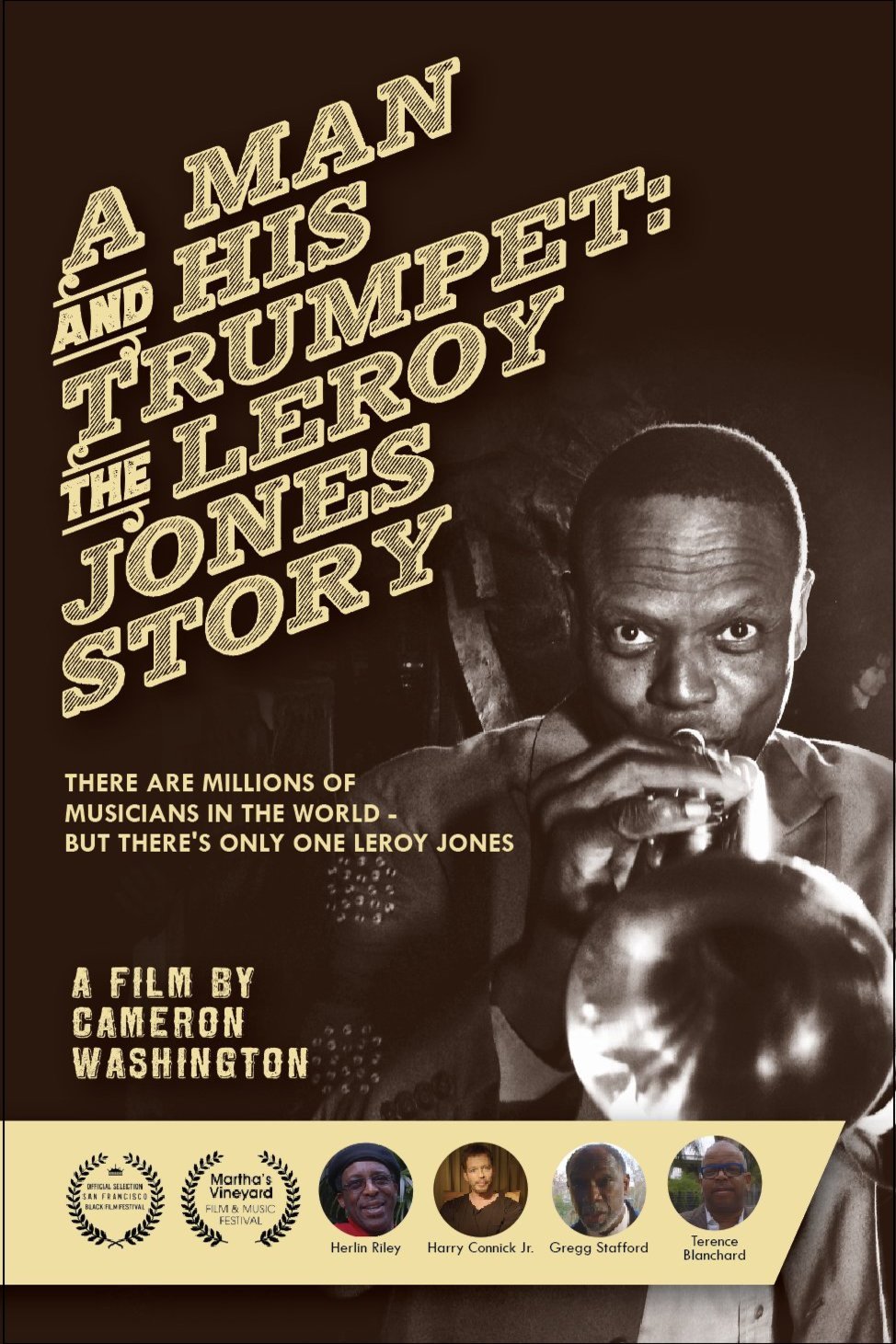 L'affiche du film A Man and His Trumpet: The Leroy Jones Story