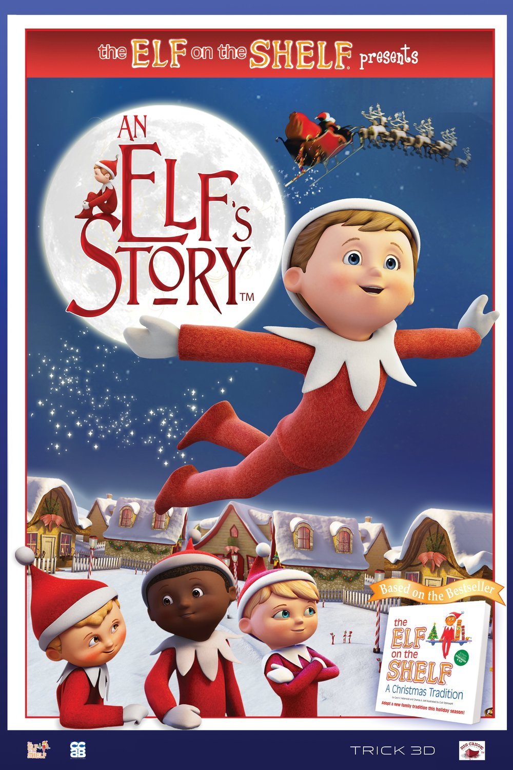 L'affiche du film An Elf's Story: The Elf on the Shelf