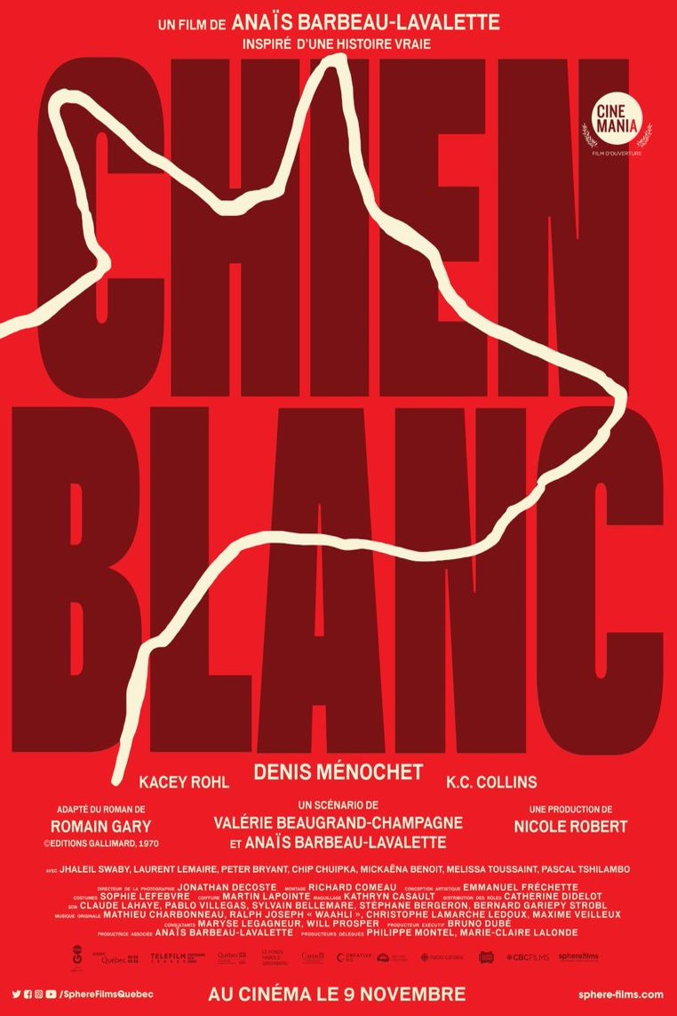 L'affiche du film Chien Blanc