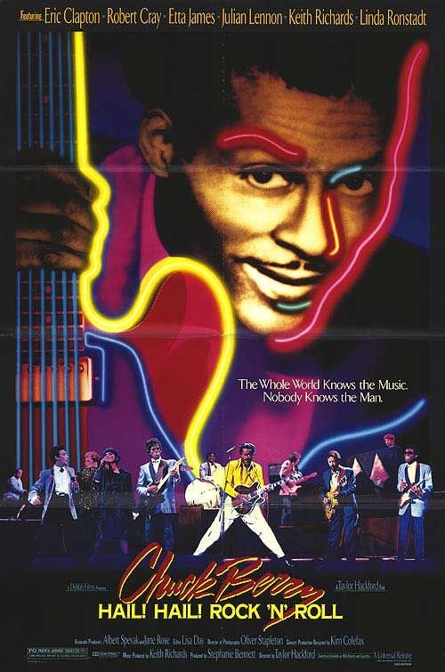 L'affiche du film Chuck Berry Hail! Hail! Rock 'n' Roll