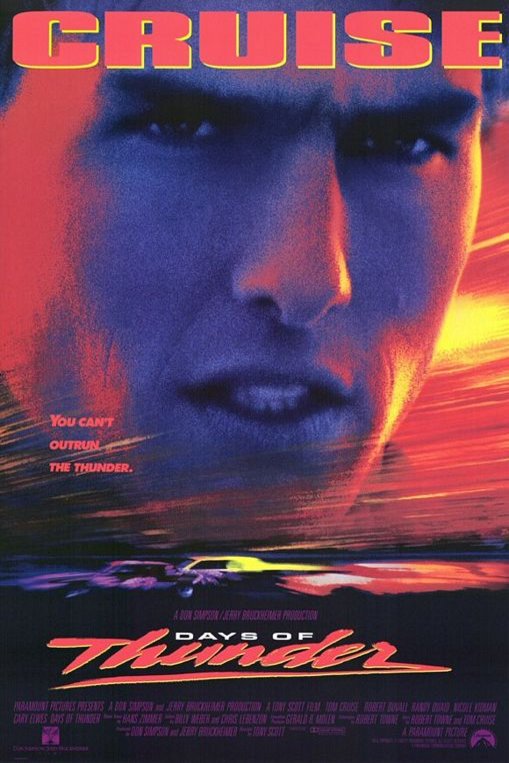 L'affiche du film Days of Thunder