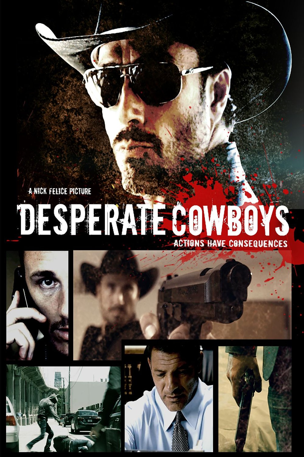 L'affiche du film Desperate Cowboys