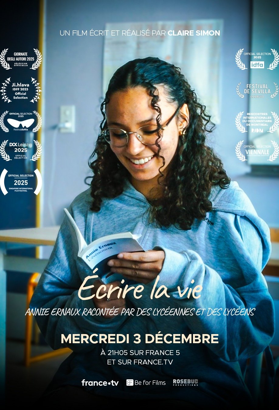 Poster of the movie Écrire la vie - Annie Ernaux racontée par des lycéennes et des lycéens