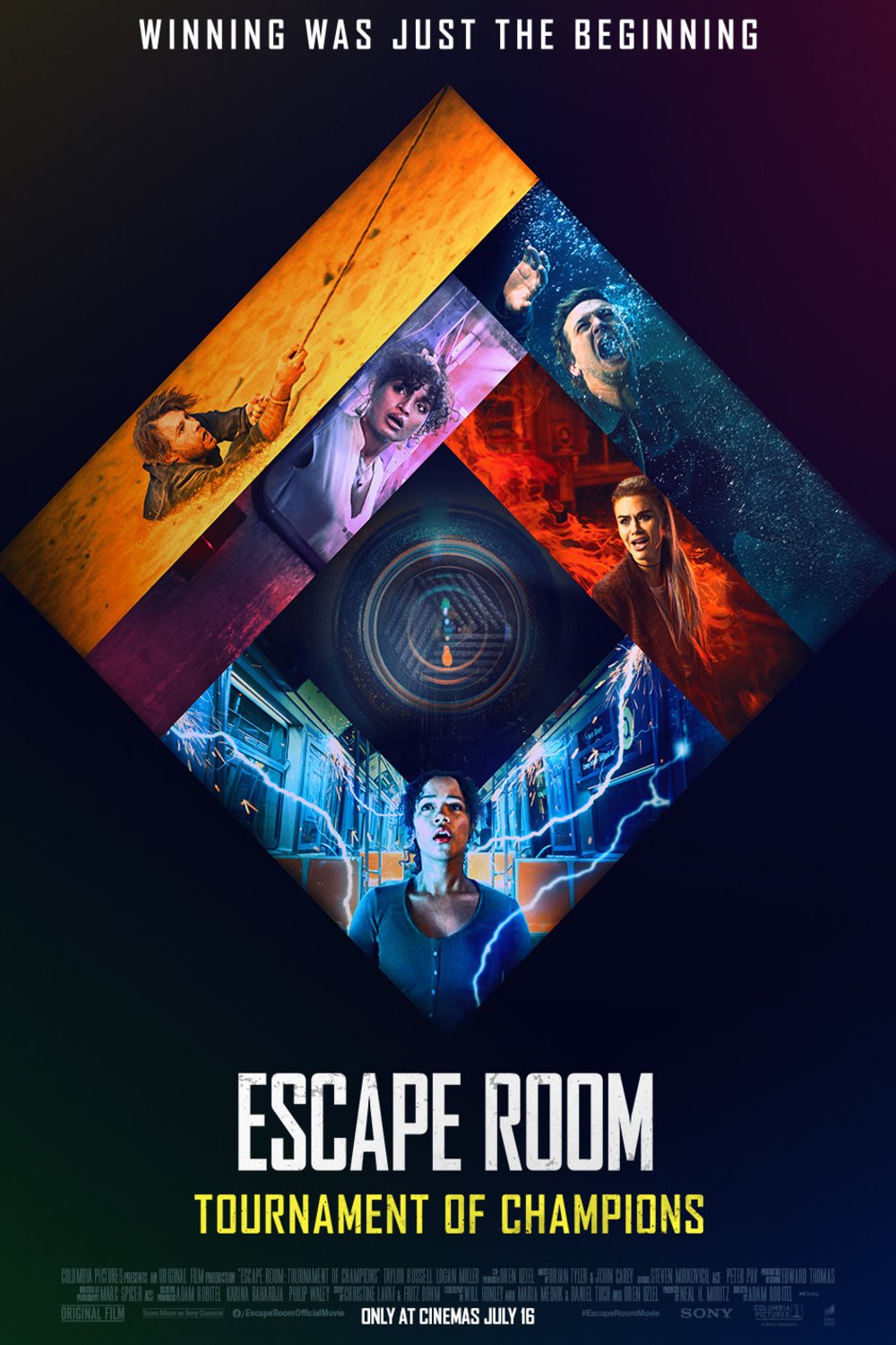 L'affiche du film Escape Room: Tournament of Champions [2021]