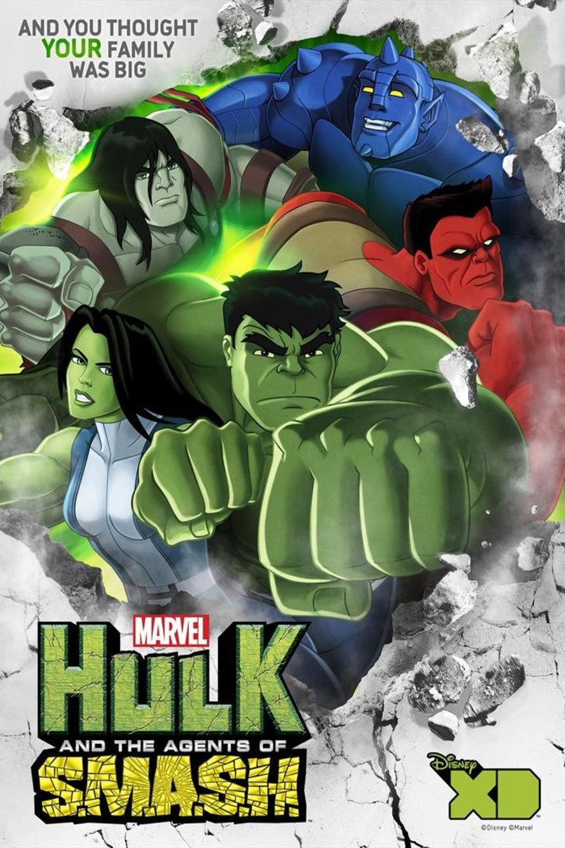 L'affiche du film Hulk and the Agents of S.M.A.S.H.