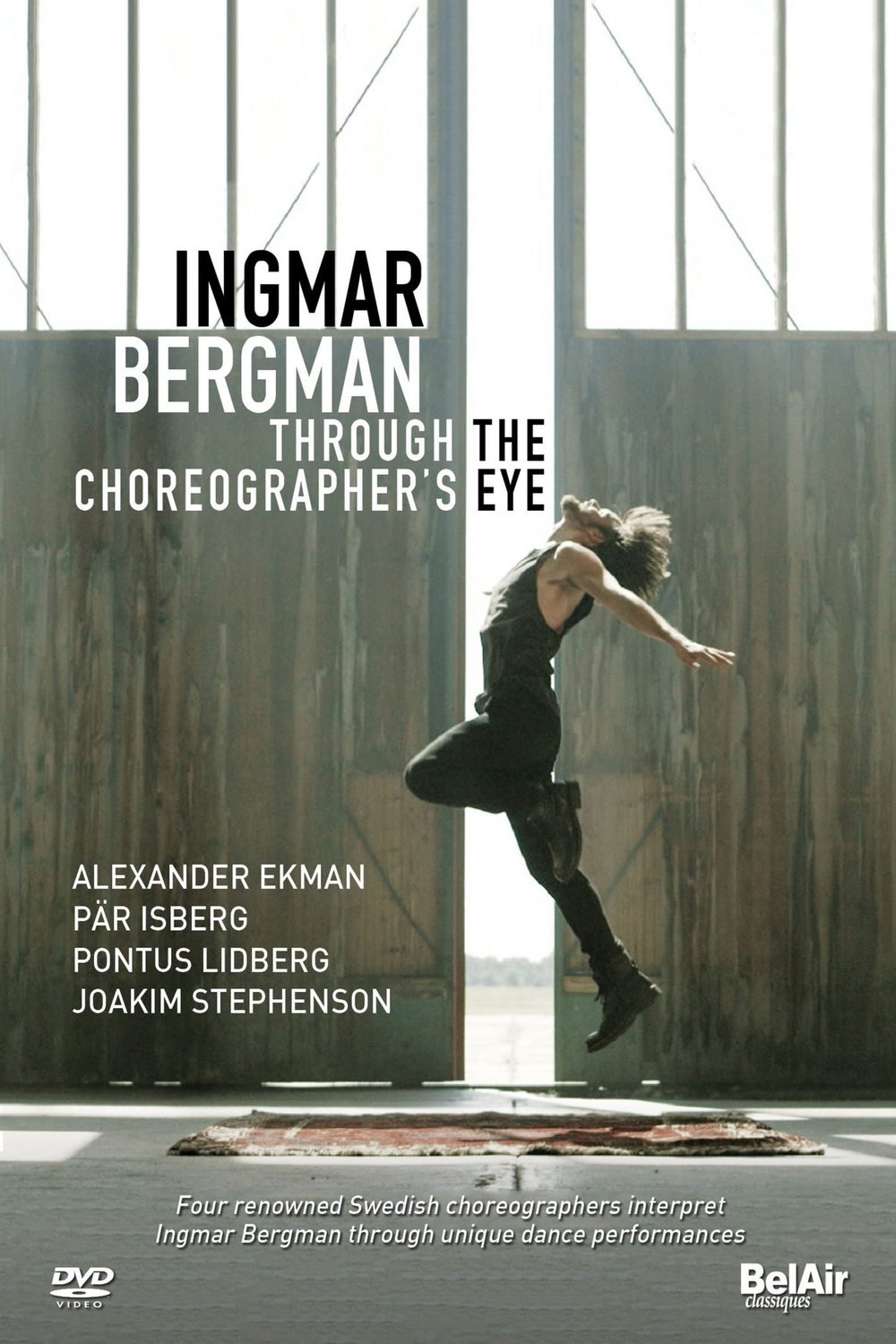 Swedish poster of the movie Ingmar Bergman through the Choreographer's eye