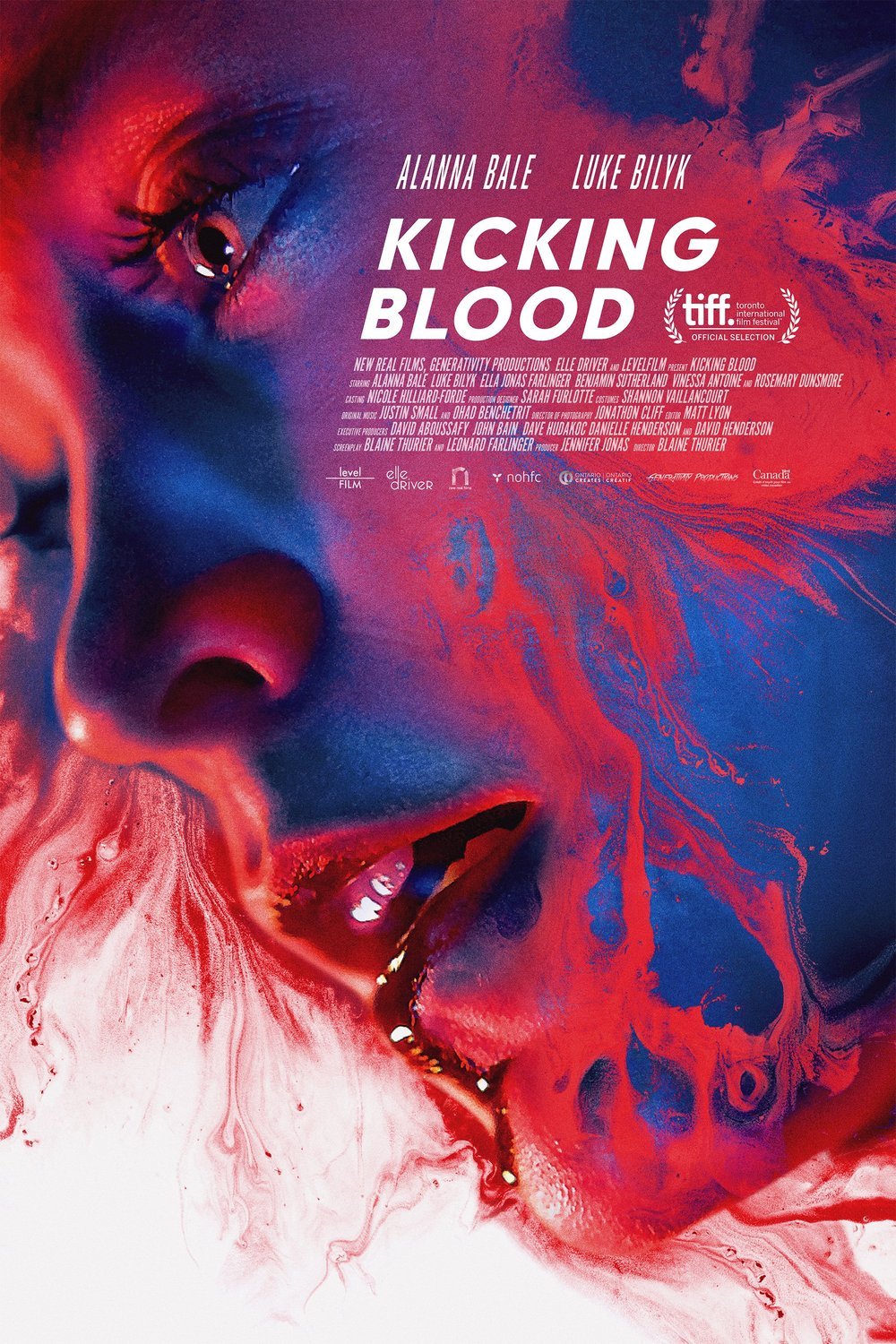 L'affiche du film Kicking Blood