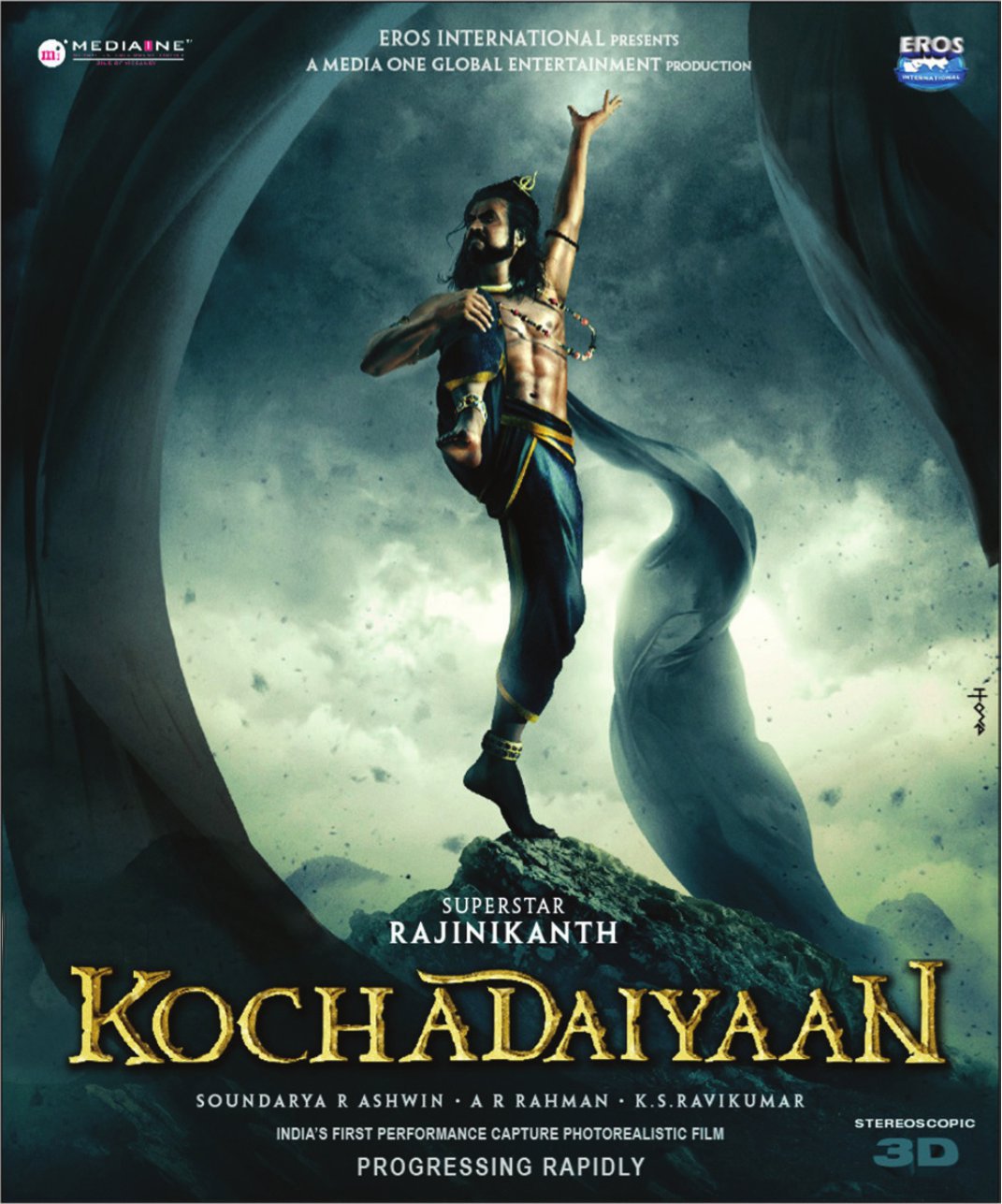 L'affiche du film Kochadaiiyaan