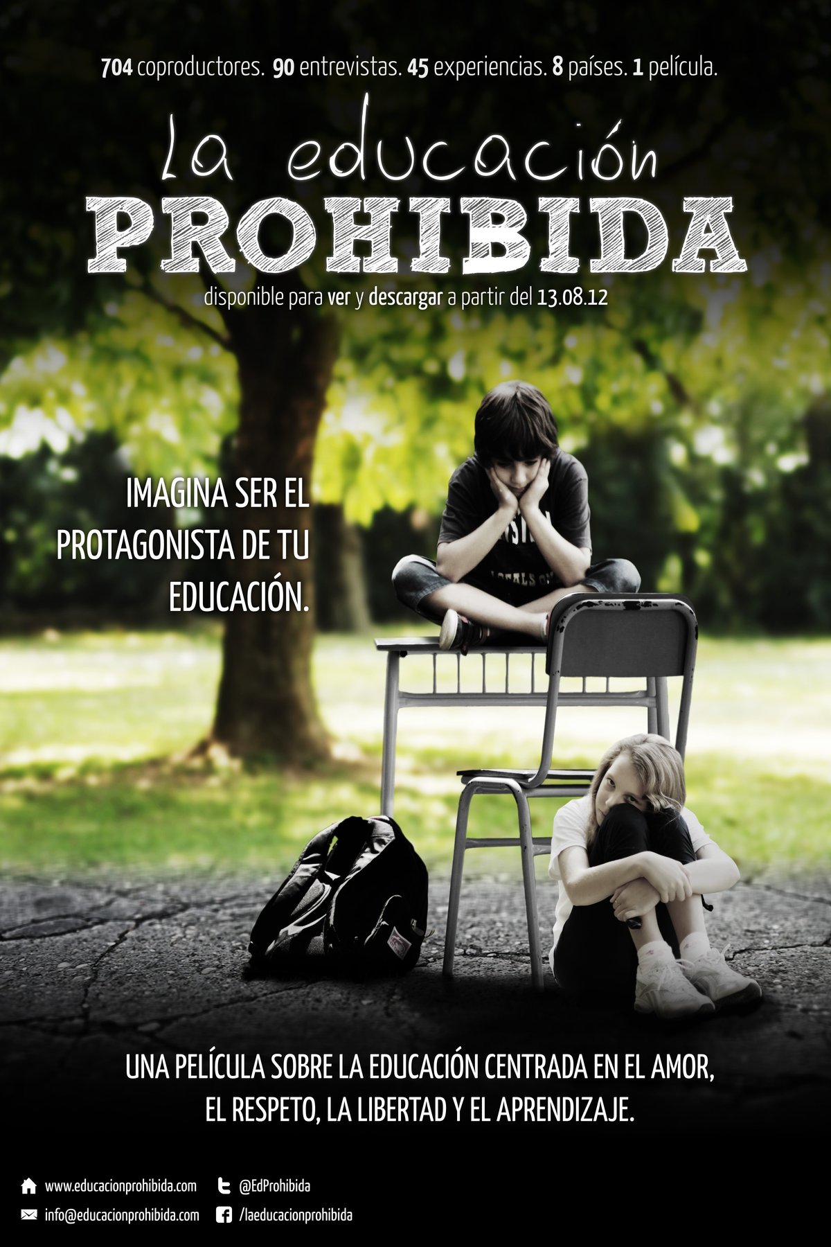 L'affiche du film La educación prohibida [2012]