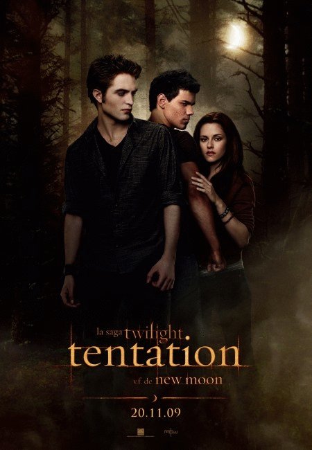 L'affiche du film La Saga Twilight: Tentation
