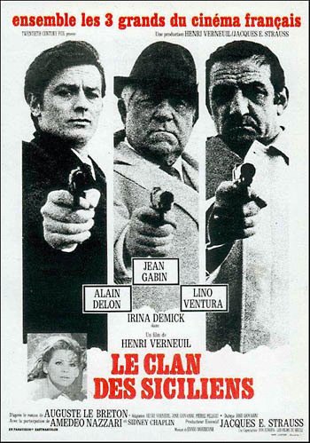 L'affiche du film Le Clan des Siciliens