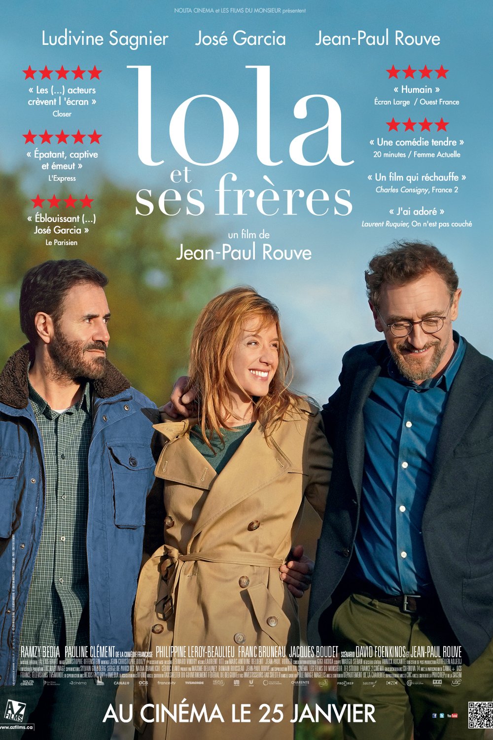 L'affiche du film Lola et ses frères