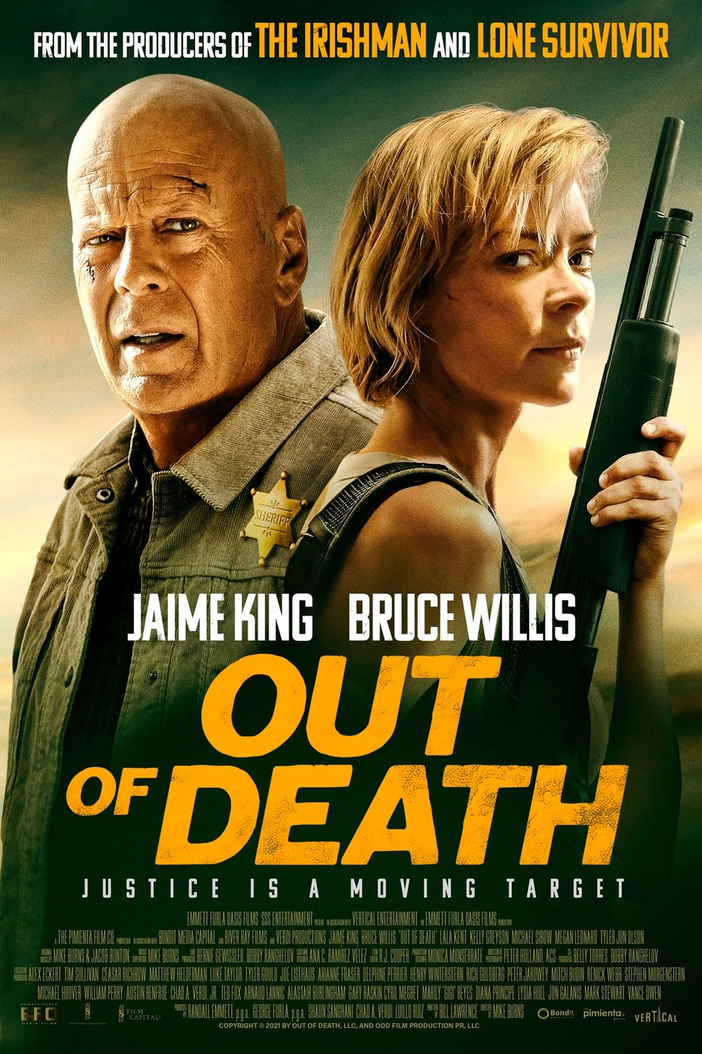 L'affiche du film Out of Death