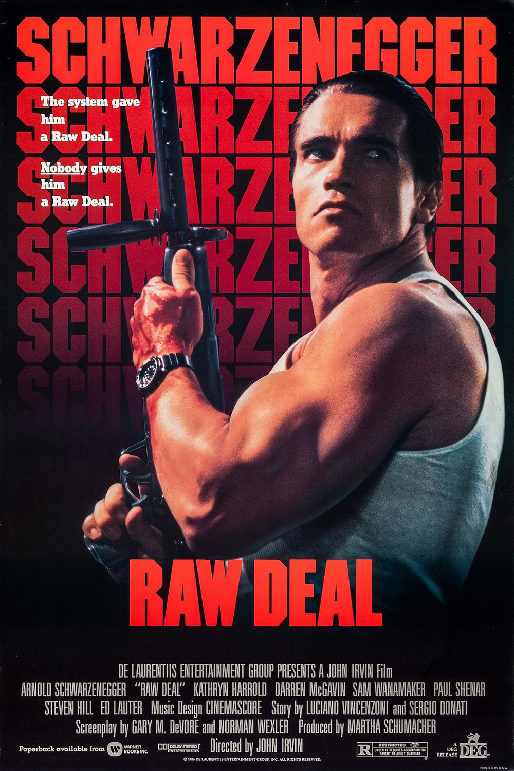 L'affiche du film Raw Deal