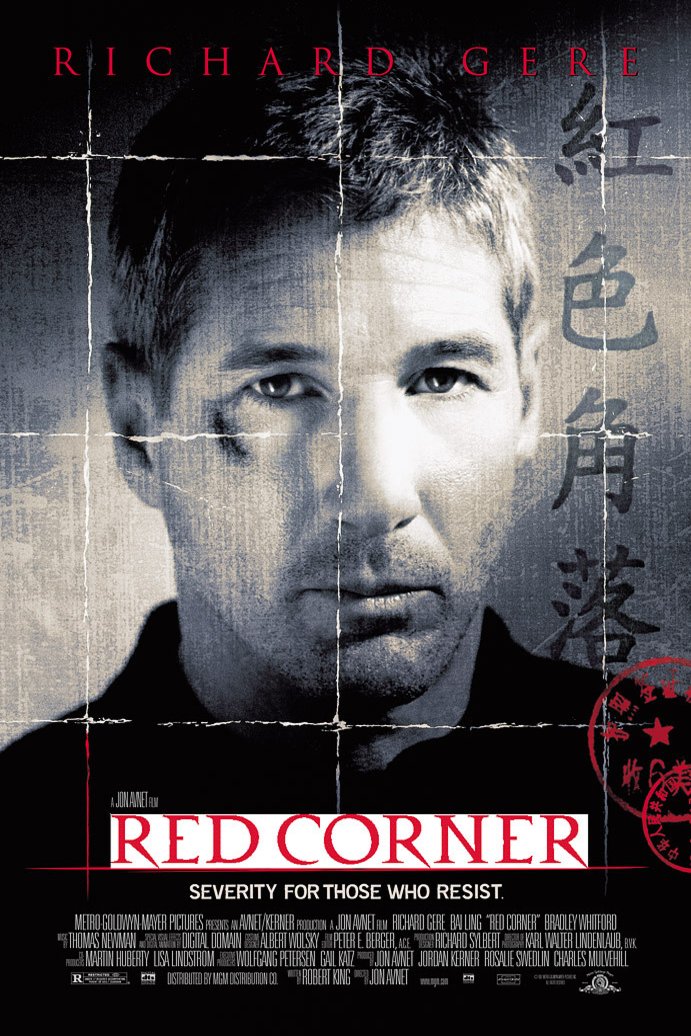 L'affiche du film Red Corner