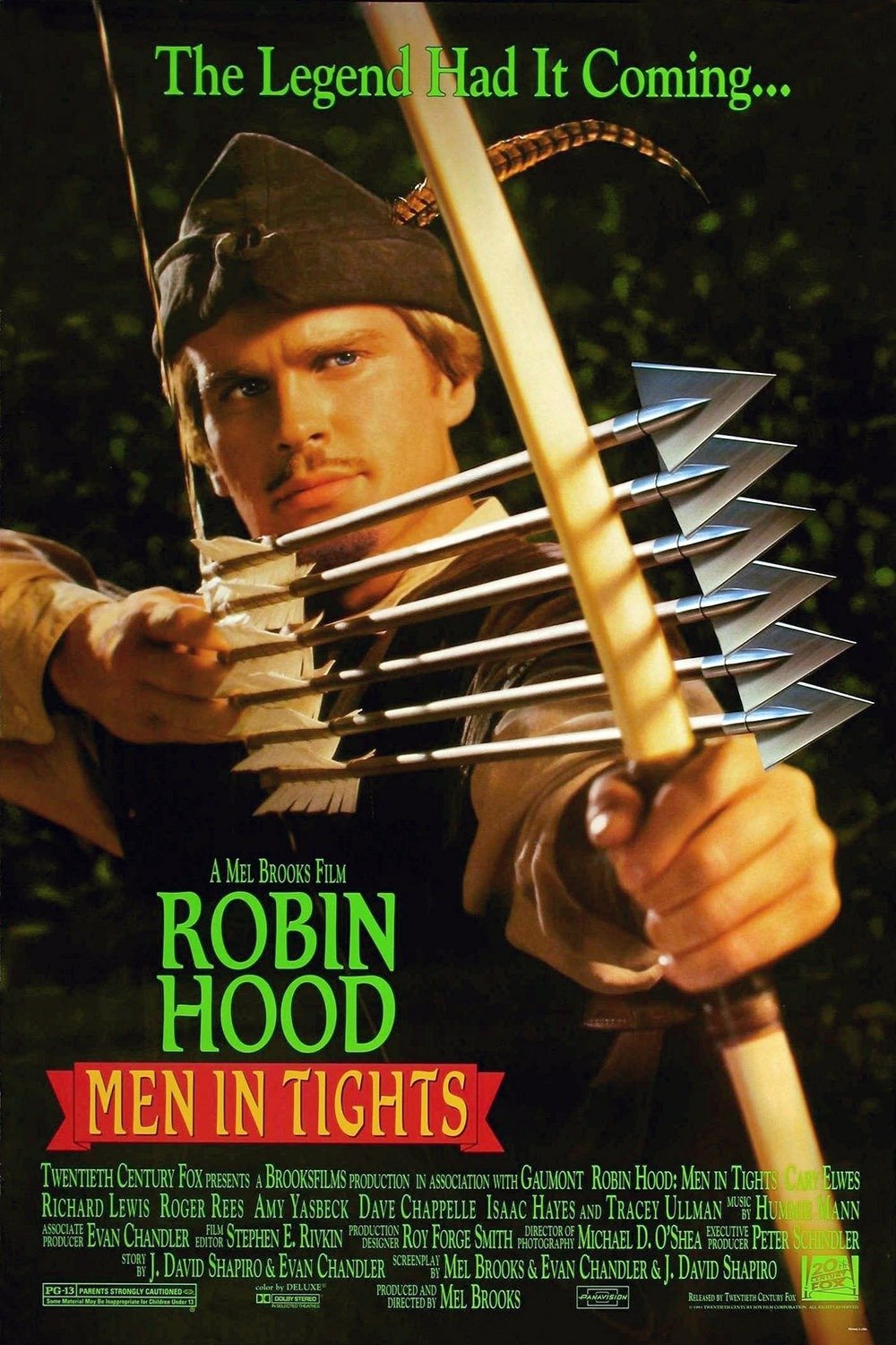 L'affiche du film Robin des bois: Héros en collants
