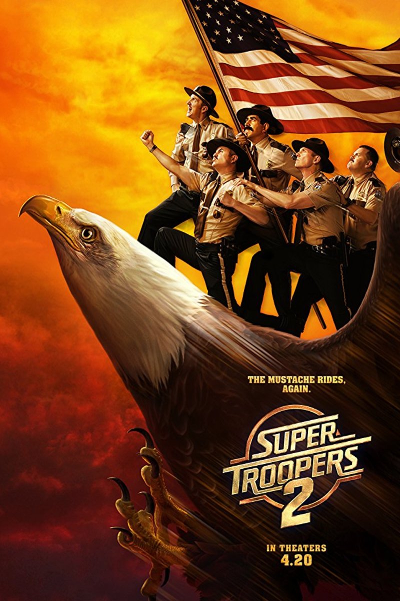 L'affiche du film Super Troopers 2 v.f.