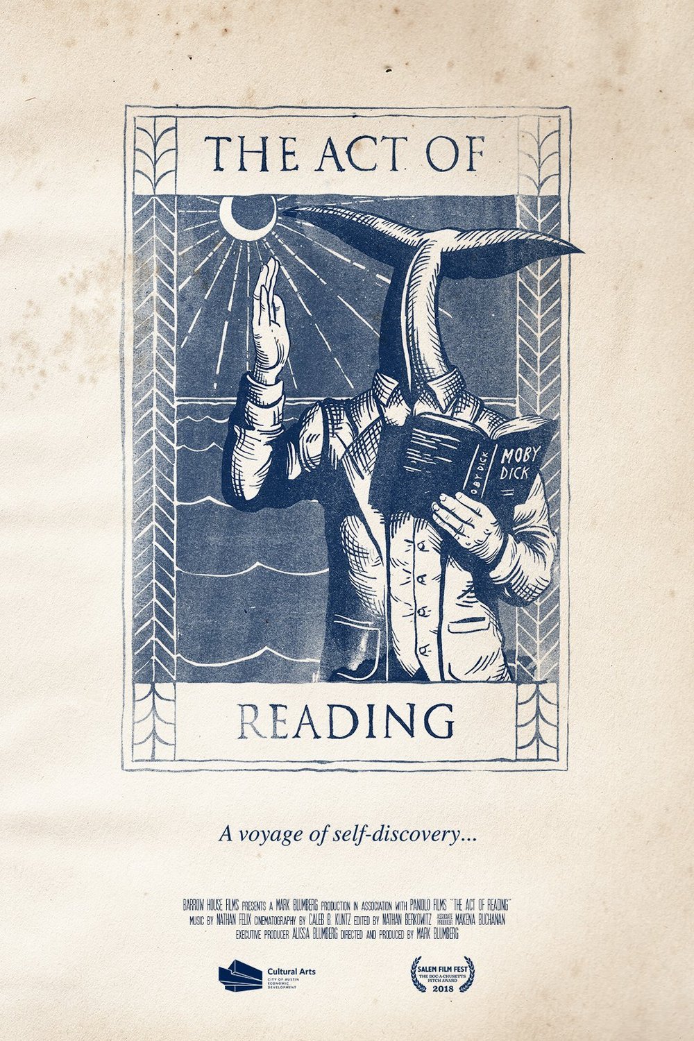L'affiche du film The Act of Reading