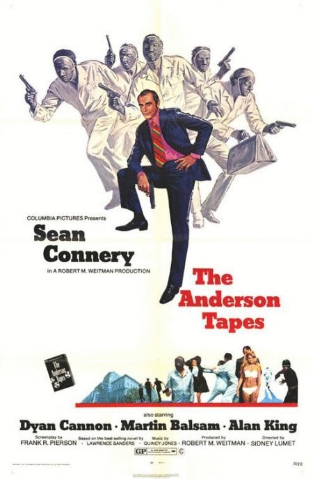 L'affiche du film The Anderson Tapes