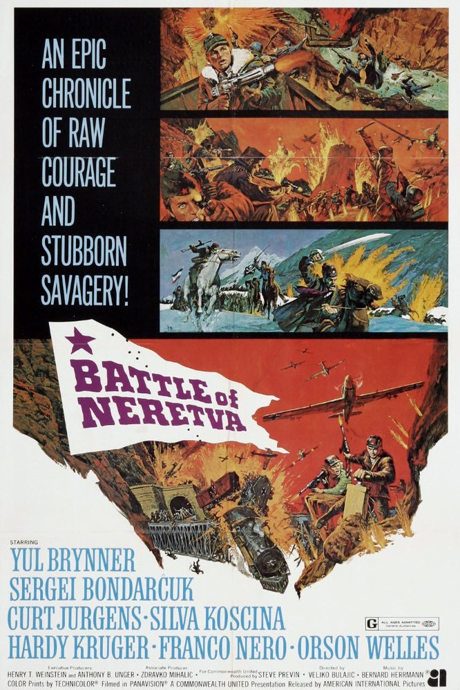 L'affiche du film The Battle of Neretva