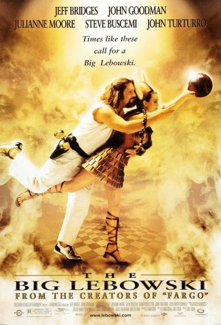 L'affiche du film The Big Lebowski