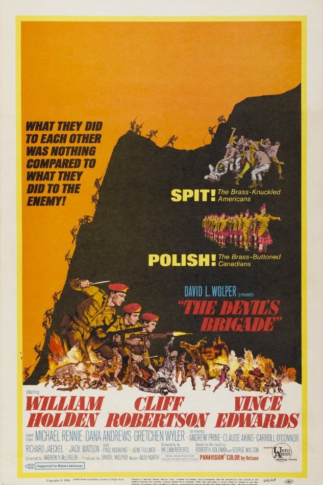 L'affiche du film The Devil's Brigade