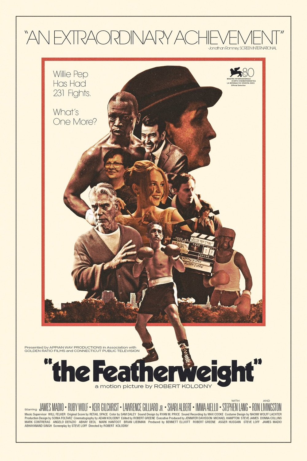 L'affiche du film The Featherweight