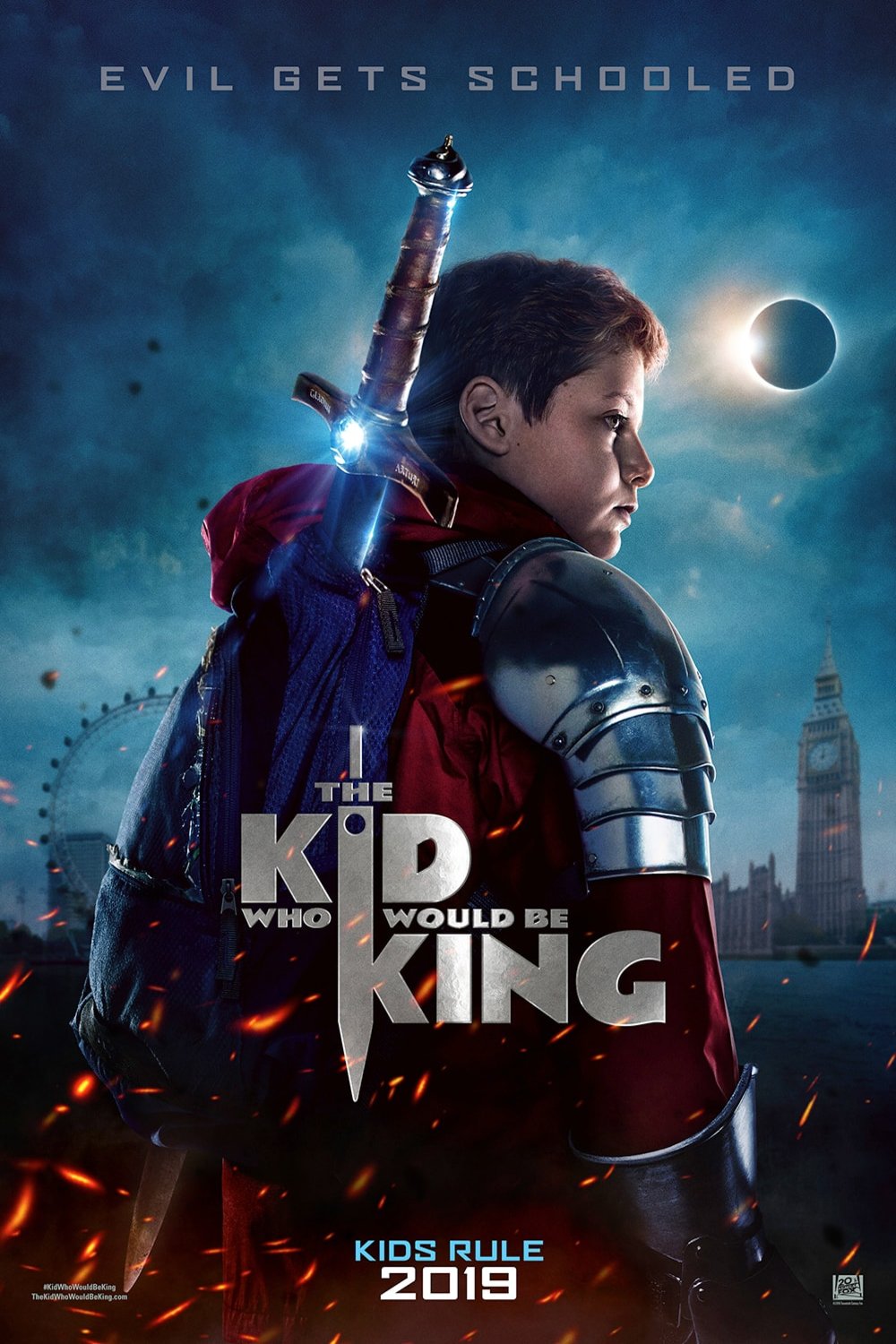 Poster of the movie The Kid Who Would Be King