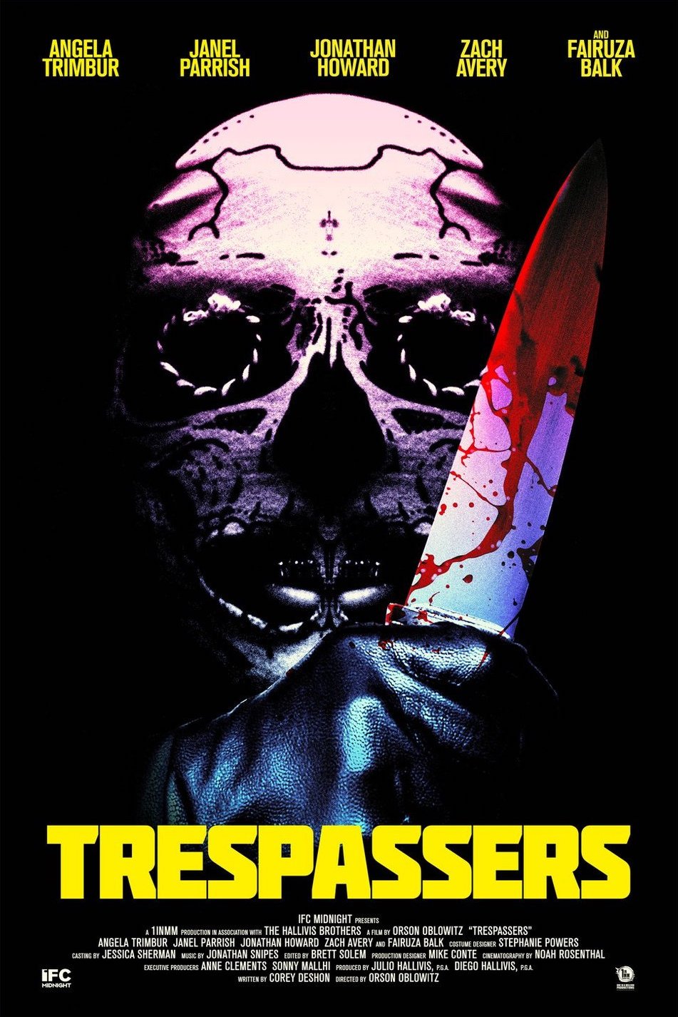L'affiche du film Trespassers