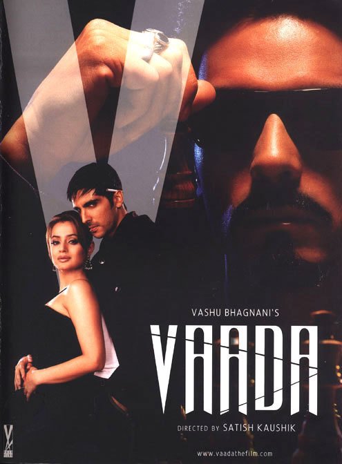 L'affiche originale du film Vaada en Hindi