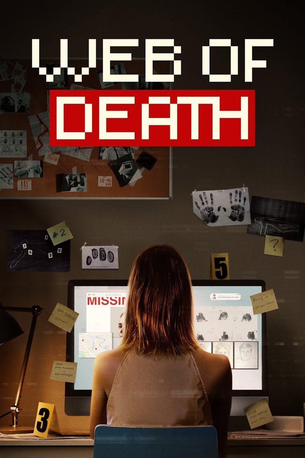 L'affiche du film Web of Death [2023]