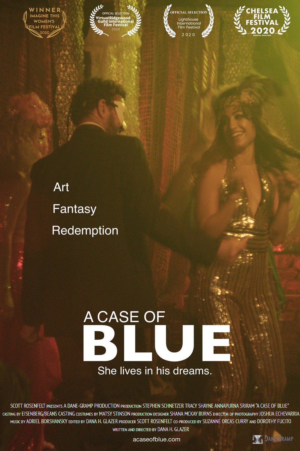 L'affiche du film A Case of Blue