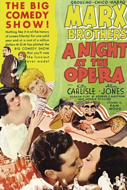L'affiche du film A Night at the Opera