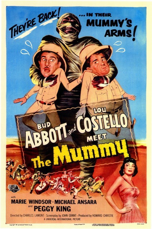 Poster of the movie Abbott and Costello Meet the Mummy [1955]