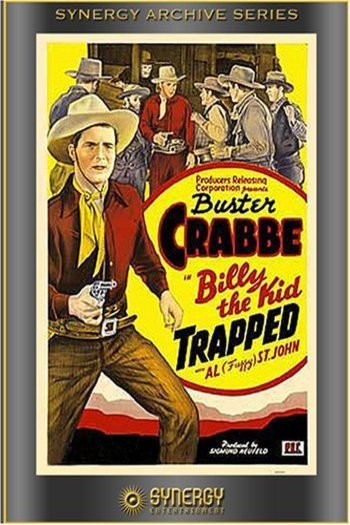 L'affiche du film Billy the Kid Trapped