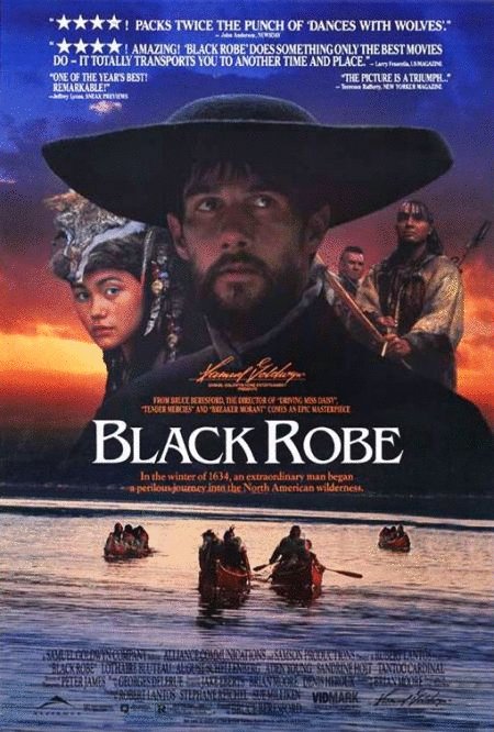 L'affiche du film Black Robe
