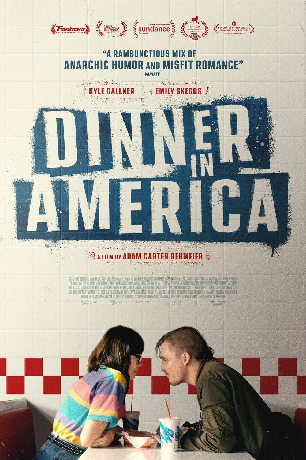 L'affiche du film Dinner in America