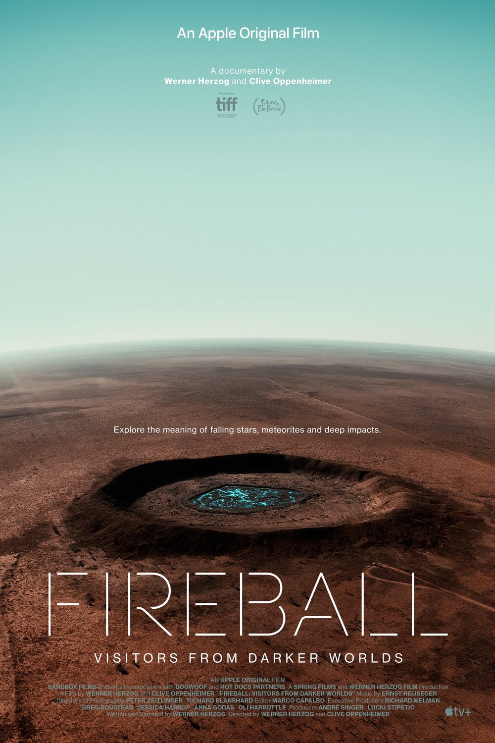 Poster of the movie Fireball: Visitors from Darker Worlds [2020]
