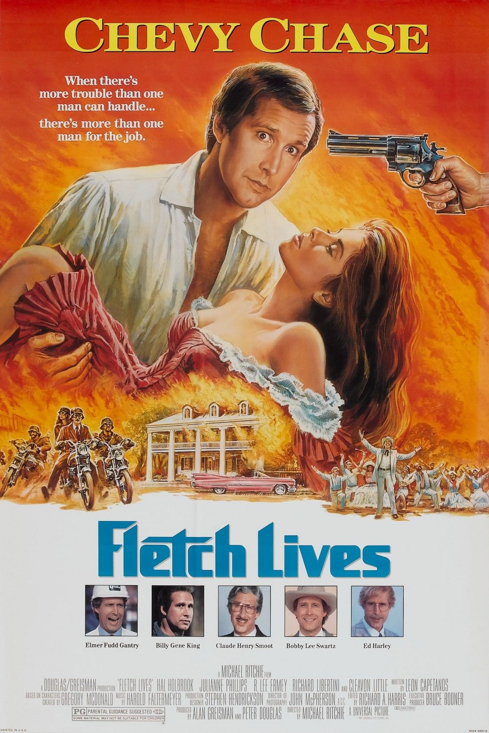 L'affiche du film Fletch Lives