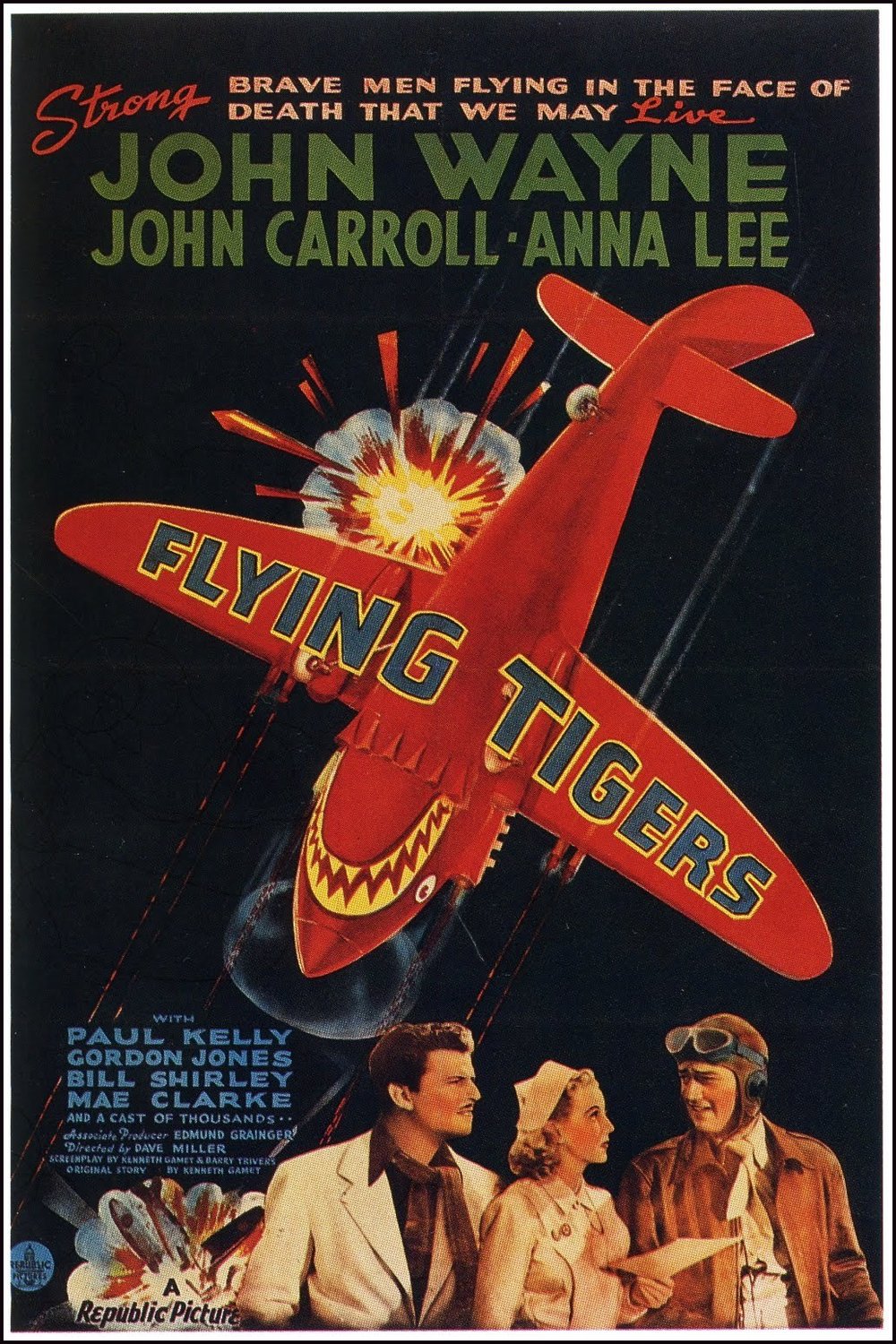 L'affiche du film Flying Tigers