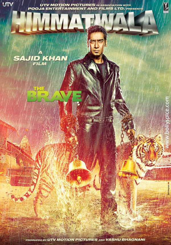 Hindi poster of the movie Himmatwala