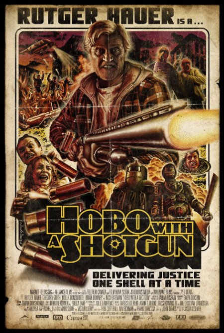 L'affiche du film Hobo with a Shotgun