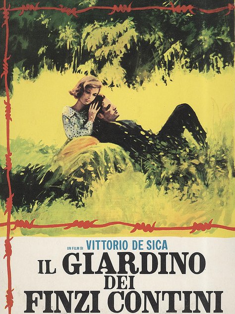 L'affiche originale du film Le Jardin des Finzi-Contini en italien