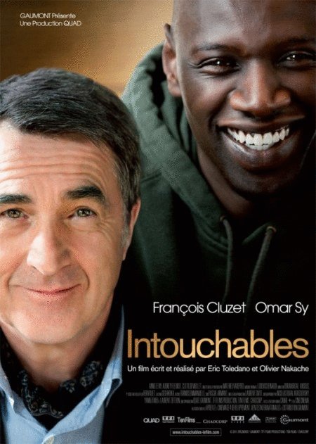 L'affiche du film Intouchables v.f.