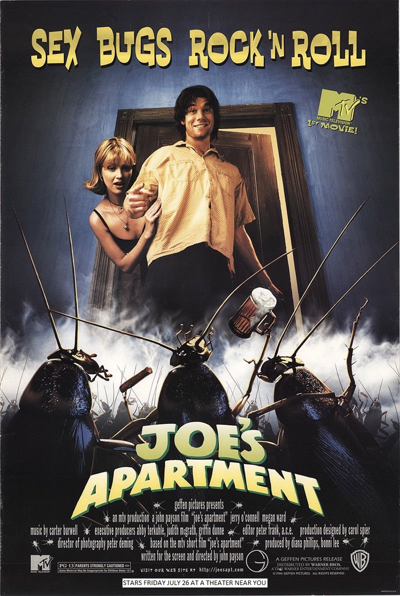 L'affiche du film Joe's Apartment [1996]