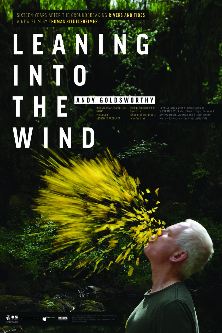 L'affiche du film Leaning Into the Wind: Andy Goldsworthy